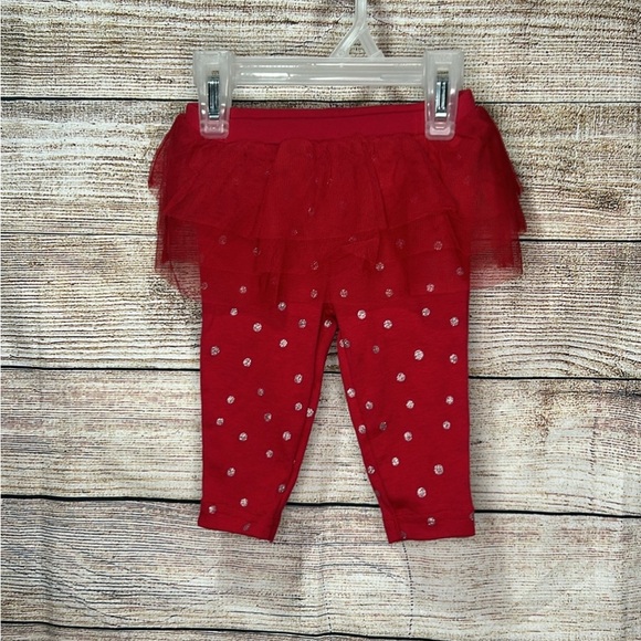🆕 Carters Festive Baby Onesie with Red Tutu Pants size 3-6 months - Picture 7 of 8